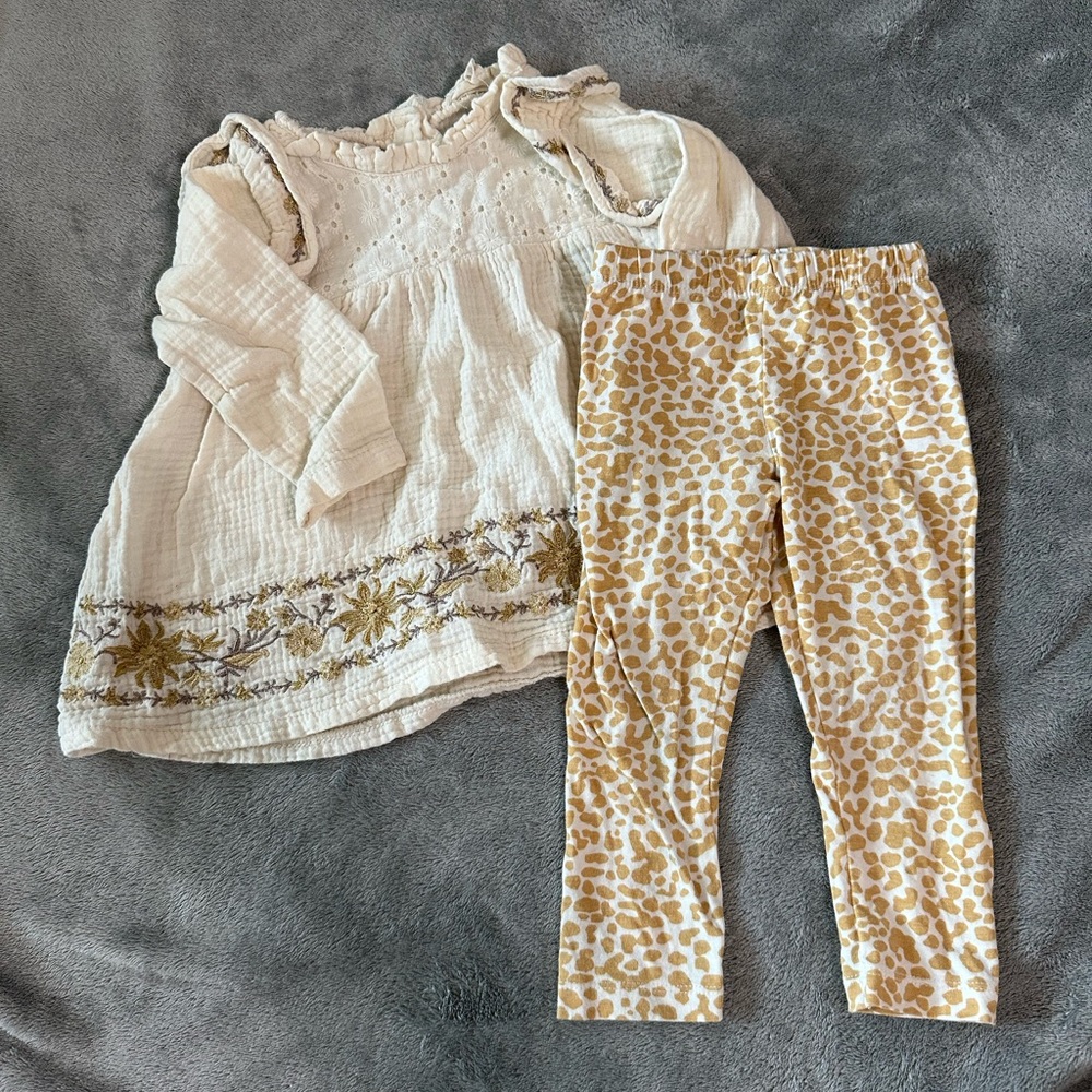 Jessica Simpson Girls Outfit 18M
